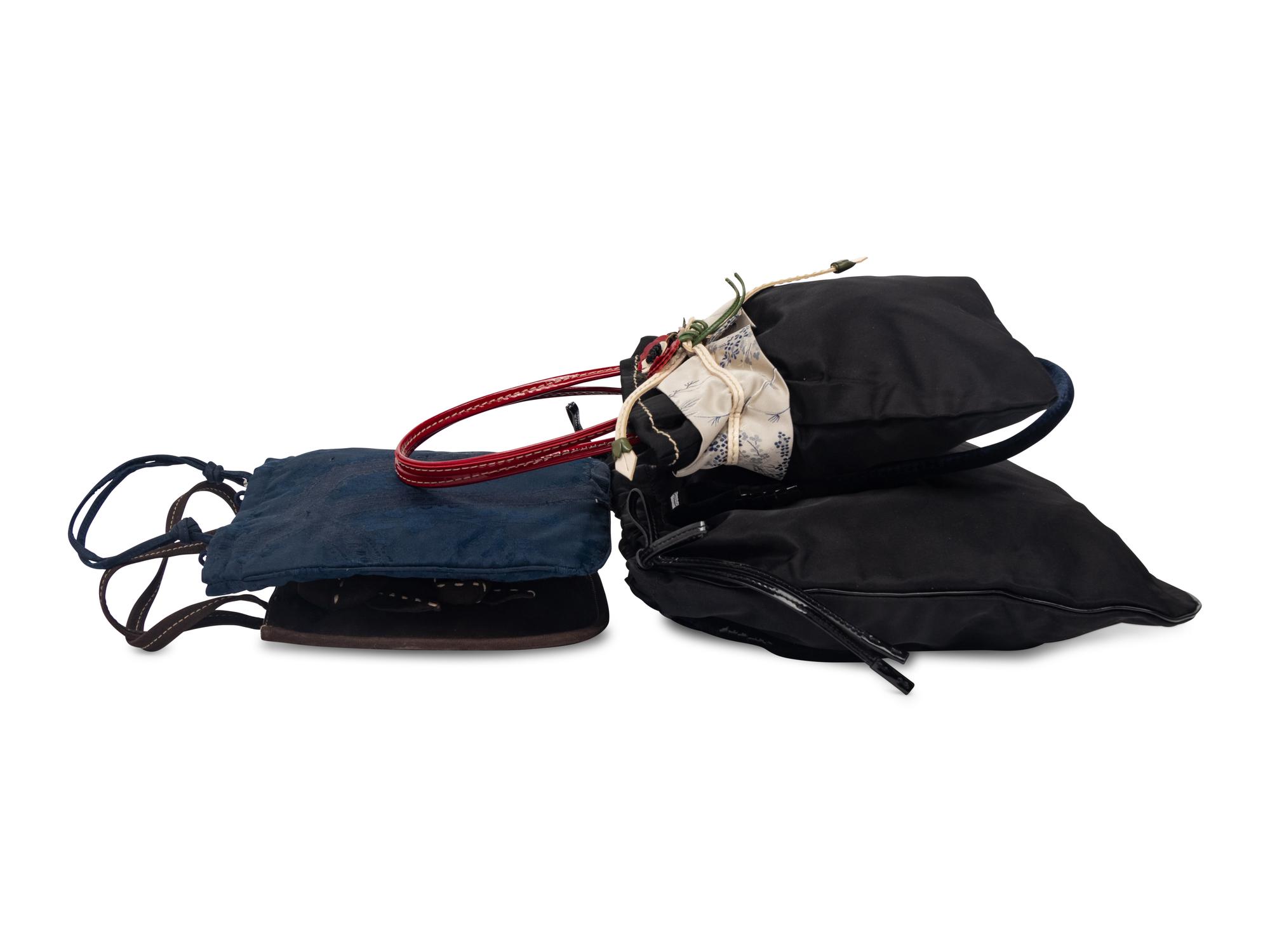 Four Small Prada Bags, Late 1990s - Early 2000s