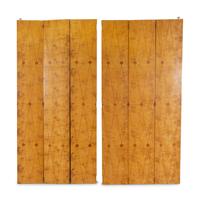 Six-Panel Marquetry Folding Screen