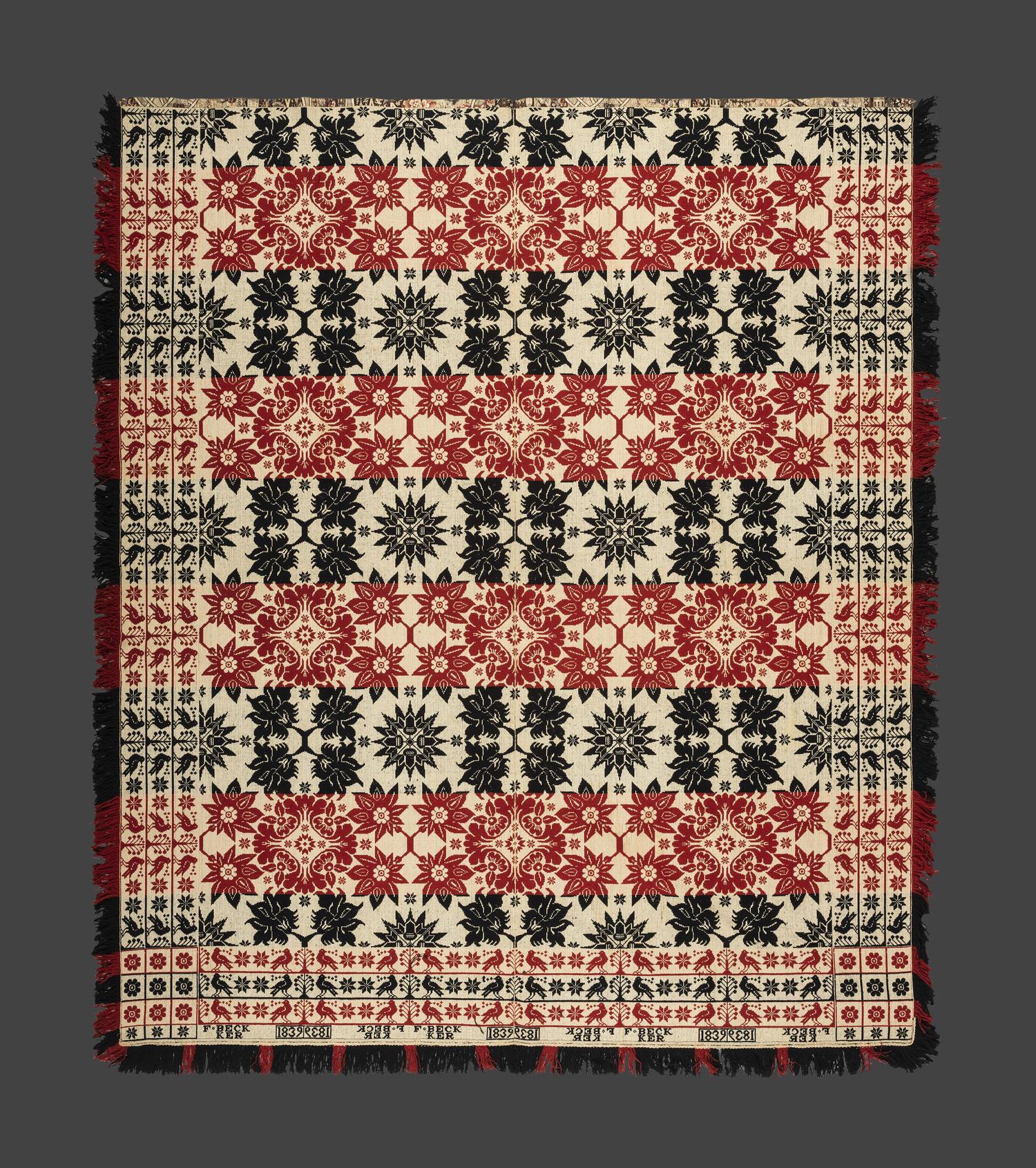 Three Woven Coverlets
