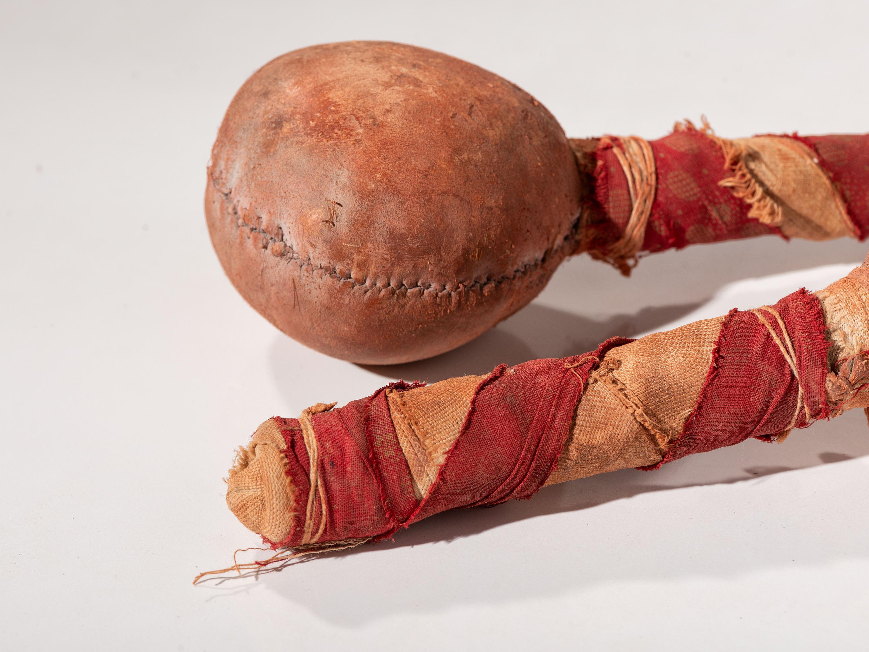 Plains Painted Parfleche Envelope PLUS Rattles