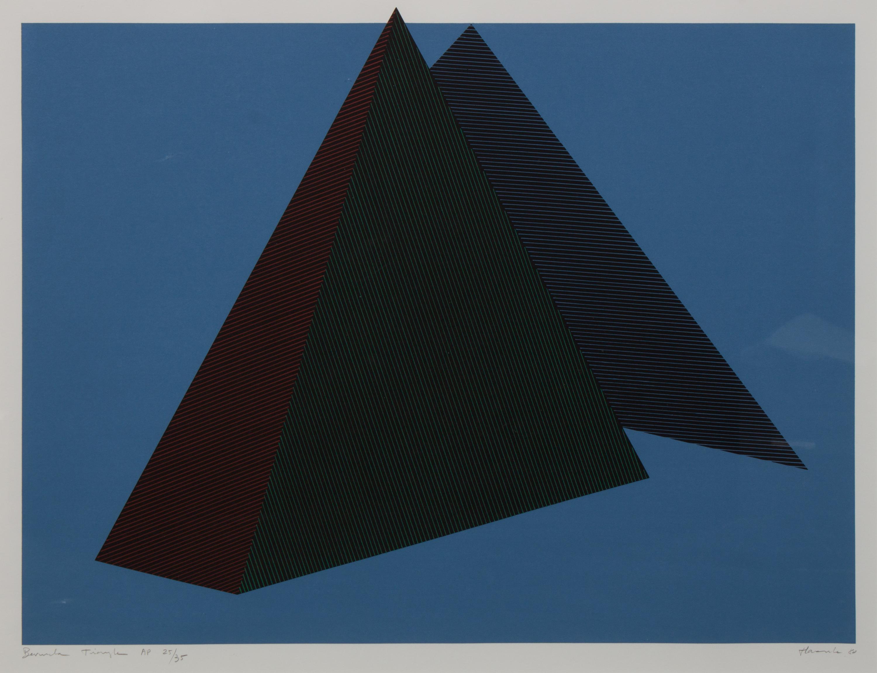 Jean Haessle, (American, b. 1939) , Bermuda Triangle, 1980