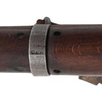 ** WWII-era Enfield R.O.F.M. No.4 Mk.1 Rifle in Sniper Configuration with Accessories and Scope