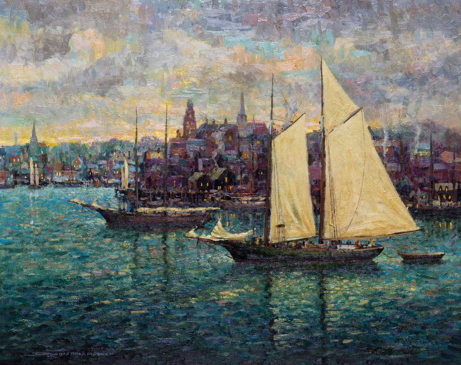 Donald Allen Mosher, (American, 1945-2014), Old Gloucester