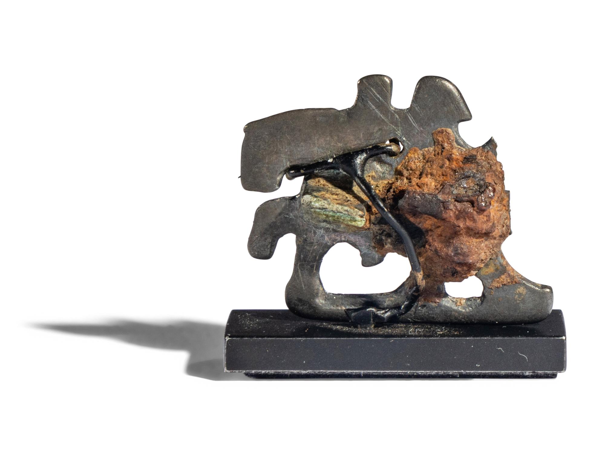 A Frankish Gilt-Silver Fibula