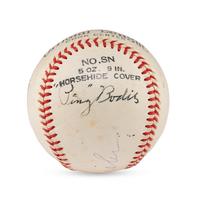 A Multi Signed Autograph Baseball Featuring George Sisler and Ford Frick (Beckett Authentication Services Letter of Authenticity)