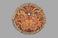 A Kesi Woven Silk 'Dragon' Ceremonial Roundel