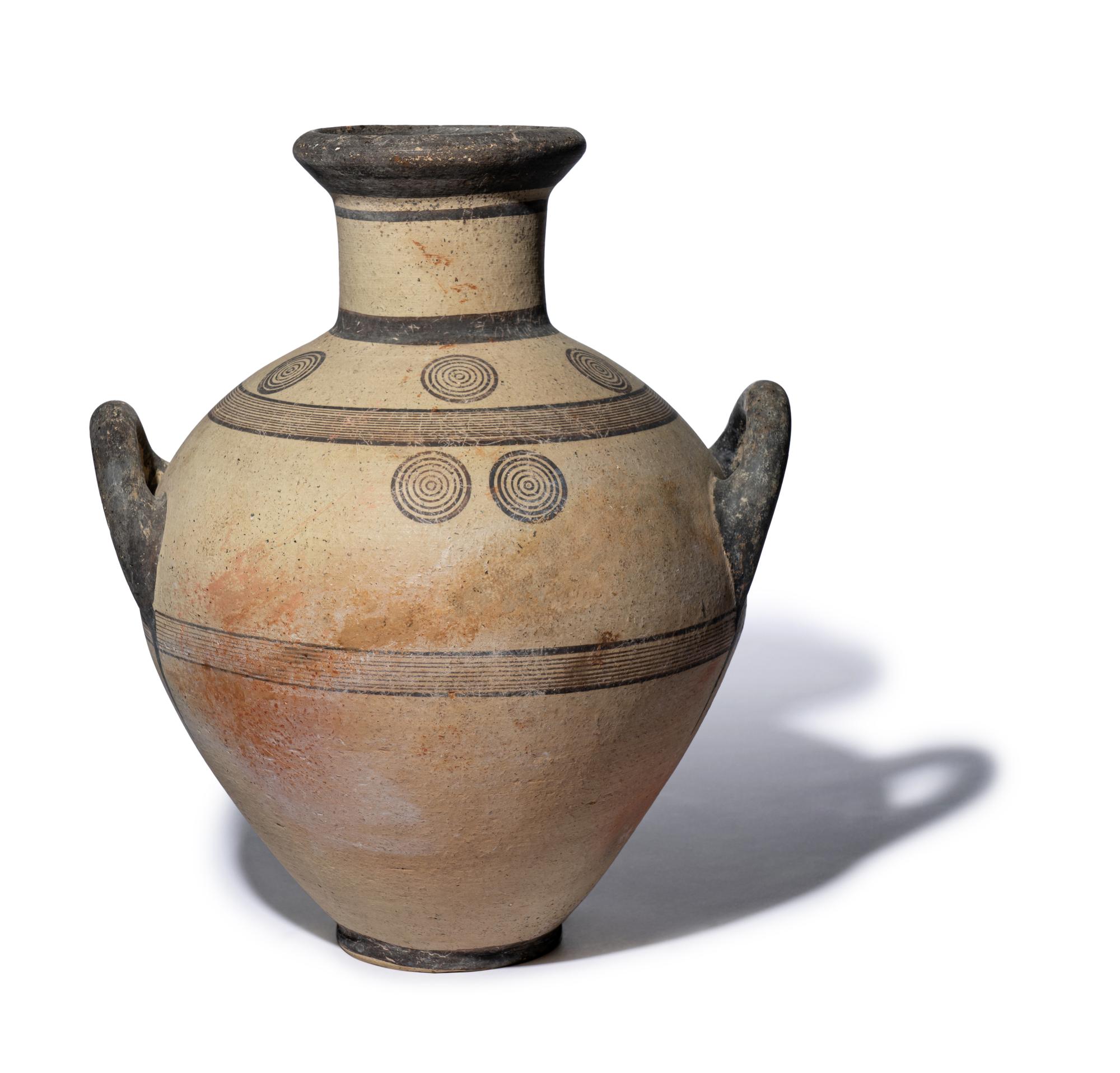 A Cypriot Bichrome Ware Hydria