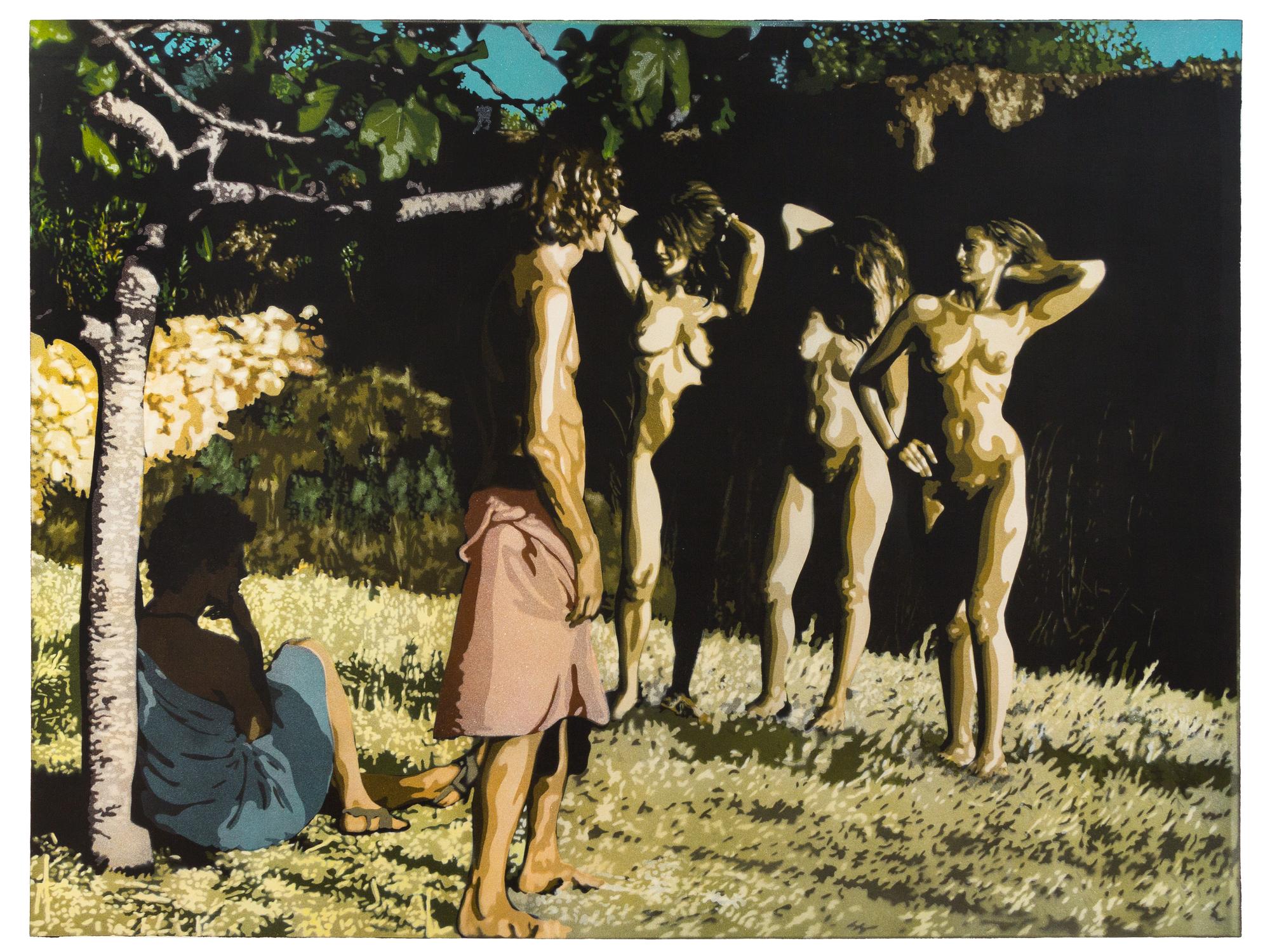 John Clem Clarke, (American, b. 1937), Judgment of Paris II, 1969