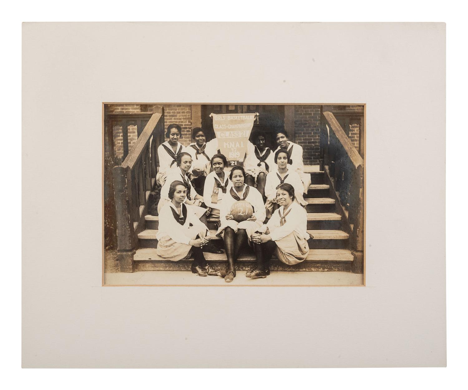 [EDUCATION]. A small collection of items related to Hampton Normal and Agricultural Institute in Virginia including a diploma signed by William H. TAFT.