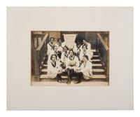 [EDUCATION]. A small collection of items related to Hampton Normal and Agricultural Institute in Virginia including a diploma signed by William H. TAFT.