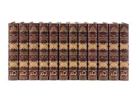 BURTON, Richard Francis, Sir (1821-1890), translator. The Book of the Thousand Nights and a Night… Reprinted from the Original Edition . 8 volumes. -- Supplemental Nights . 4 volumes. Leonard C. Smithers, editor. Albert Letchford, illustrator. London: H.S. Nichols Ltd., 1897.