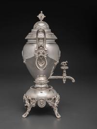 An American Silver Hot Water Urn
