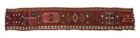 Two Yomud Tent Bands Length of longest 24 feet 10 inches. — 19TH/20TH CENTURY