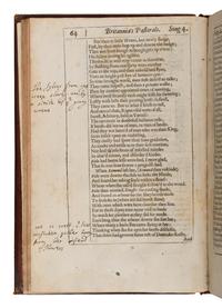 [Milton, John (1608-1674), purportedly his copy]. -- Browne, William (ca 1590-1645). Britannia's Pastorals . London: Printed for Ceo. Norton, 1613, 1616.