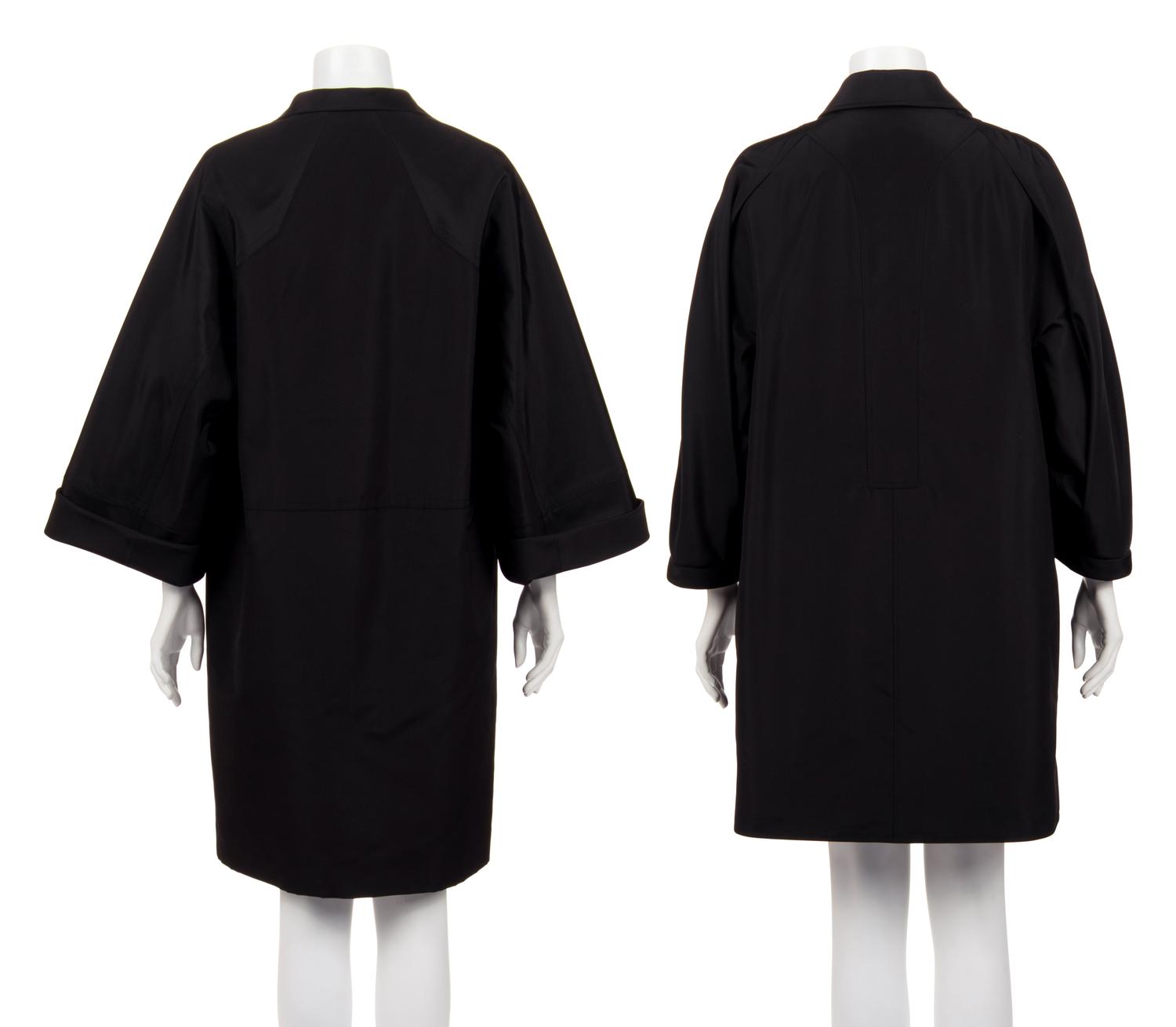 Two Ralph Rucci Coats: One Overcoat, One Raincoat, 2017