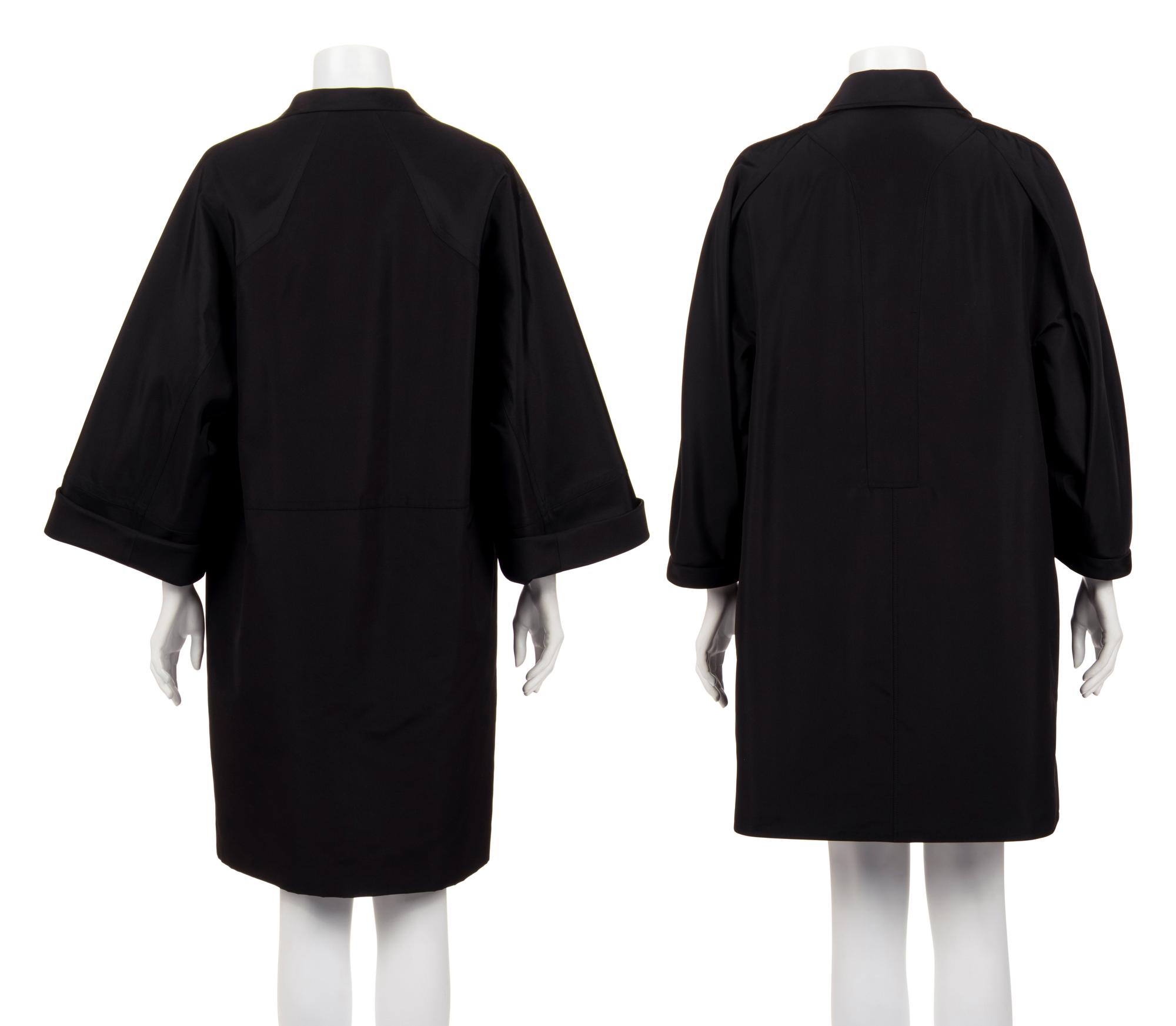 Two Ralph Rucci Coats: One Overcoat, One Raincoat, 2017