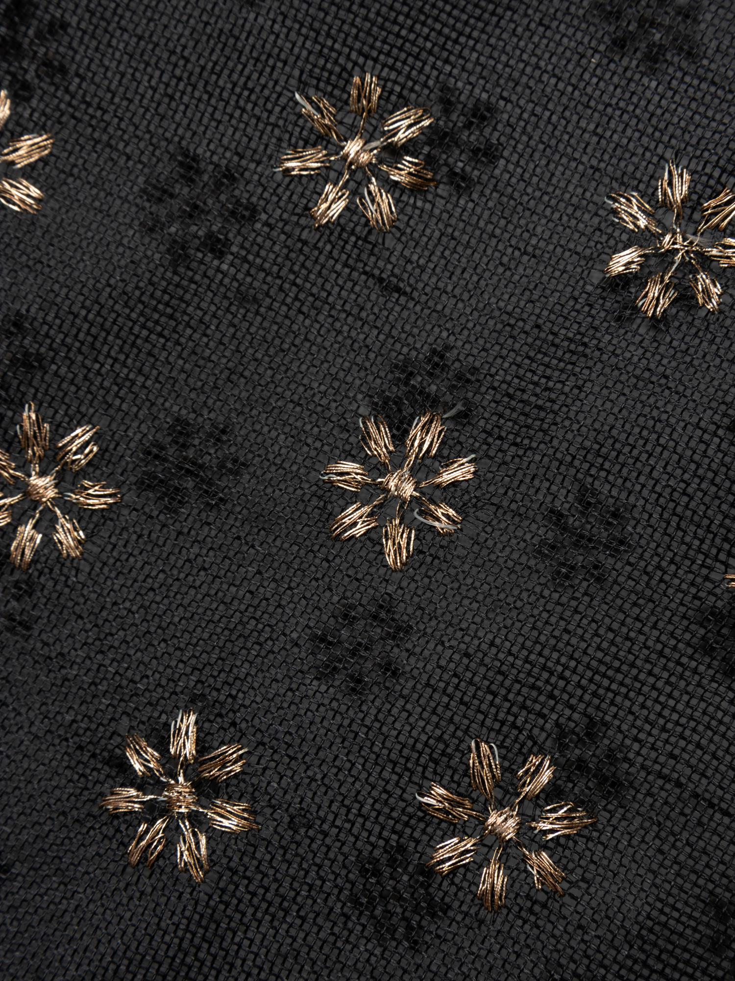 Givenchy Haute Couture Floral Embroidered Evening Dress, 1970-90s