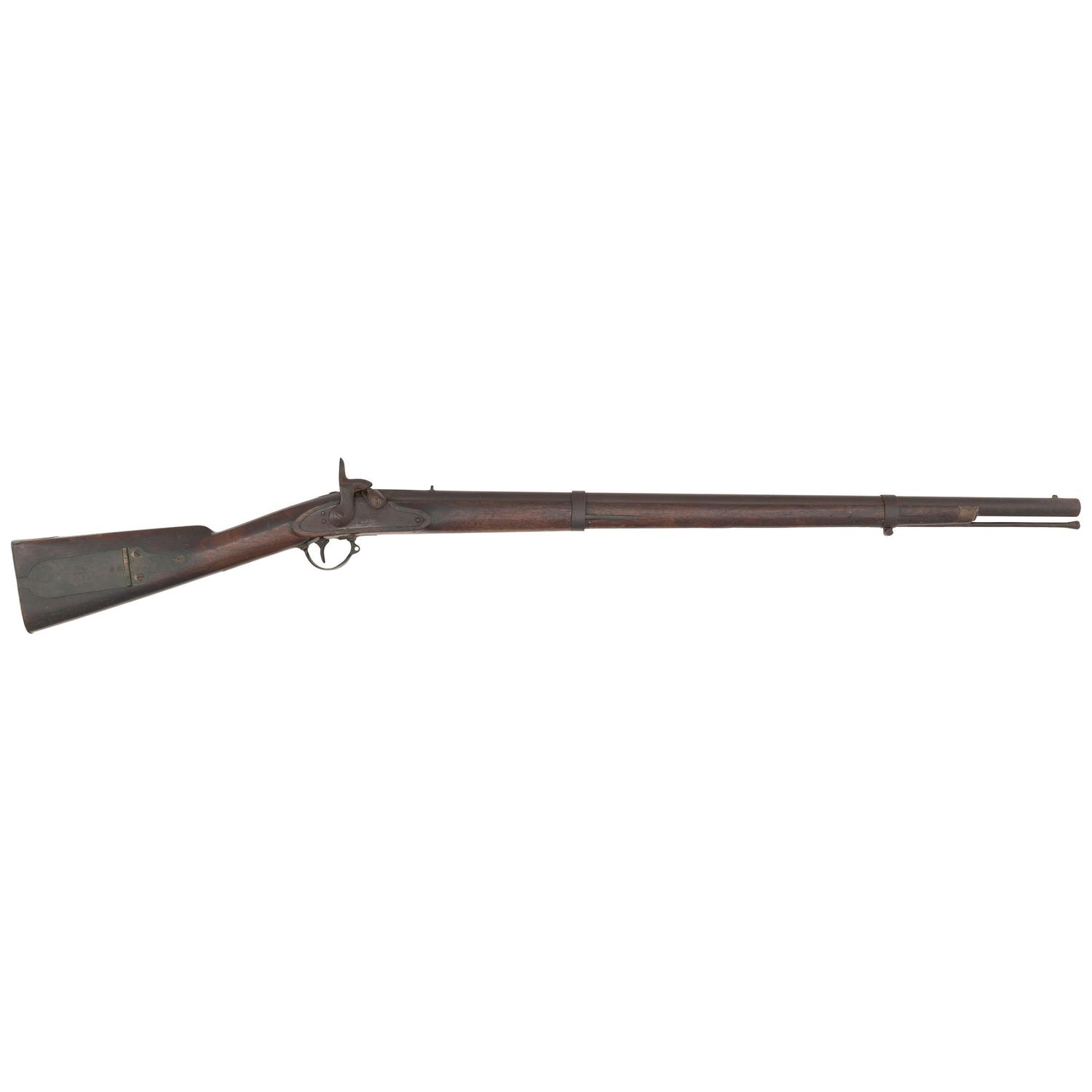 Extremely Rare Leman Civil War Era Percussion Militia Rifle