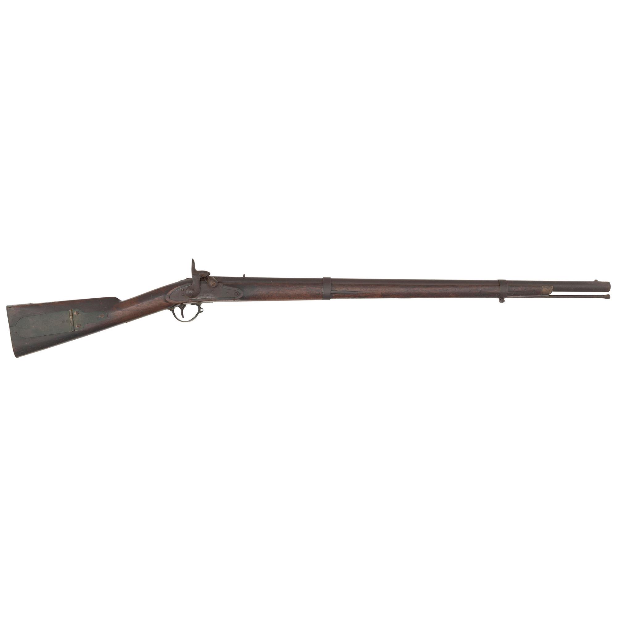 Extremely Rare Leman Civil War Era Percussion Militia Rifle