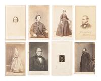 [Civil War] Group of 25 Carte de Visites Collected by Dr. Mary Walker, incl. Possible view of Union nurse Nellie M. Chase