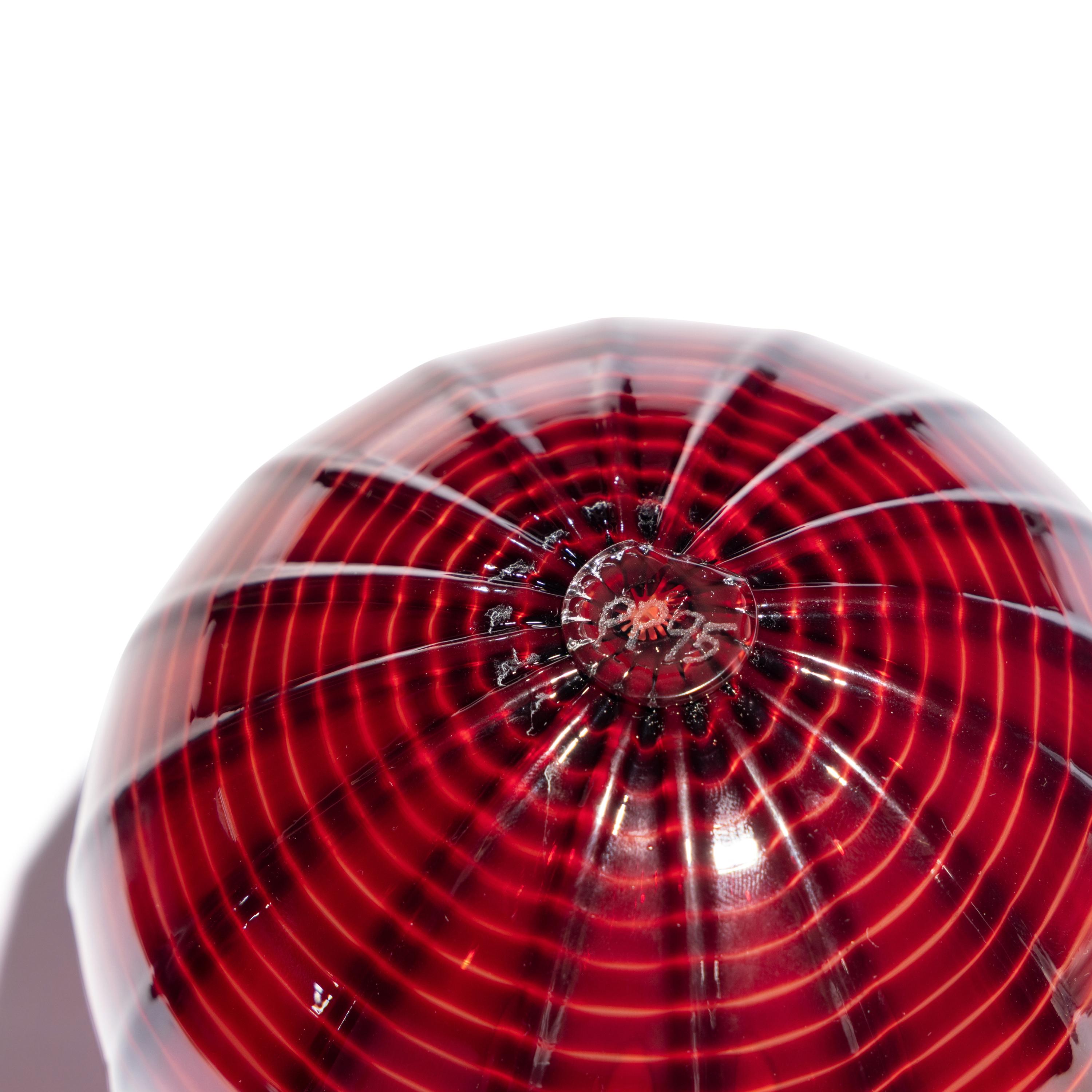 Dale Chihuly (American, b. 1941) — Red Seaform Set, 1995