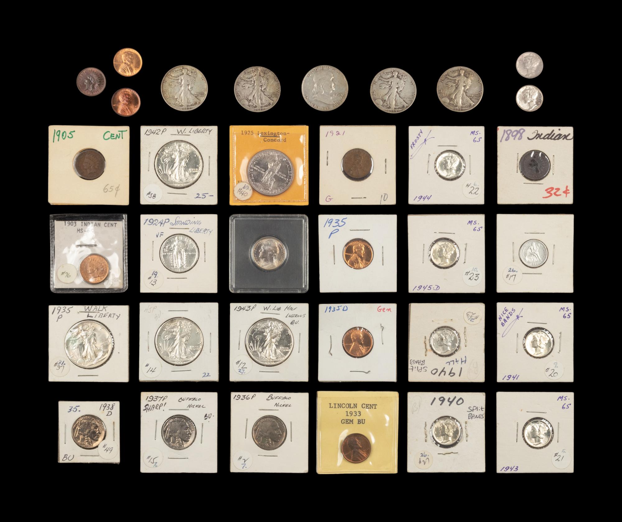 A Collection of United States Coins