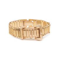RETRO, PERRAUX, YELLOW GOLD SURPRISE BUCKLE WATCH