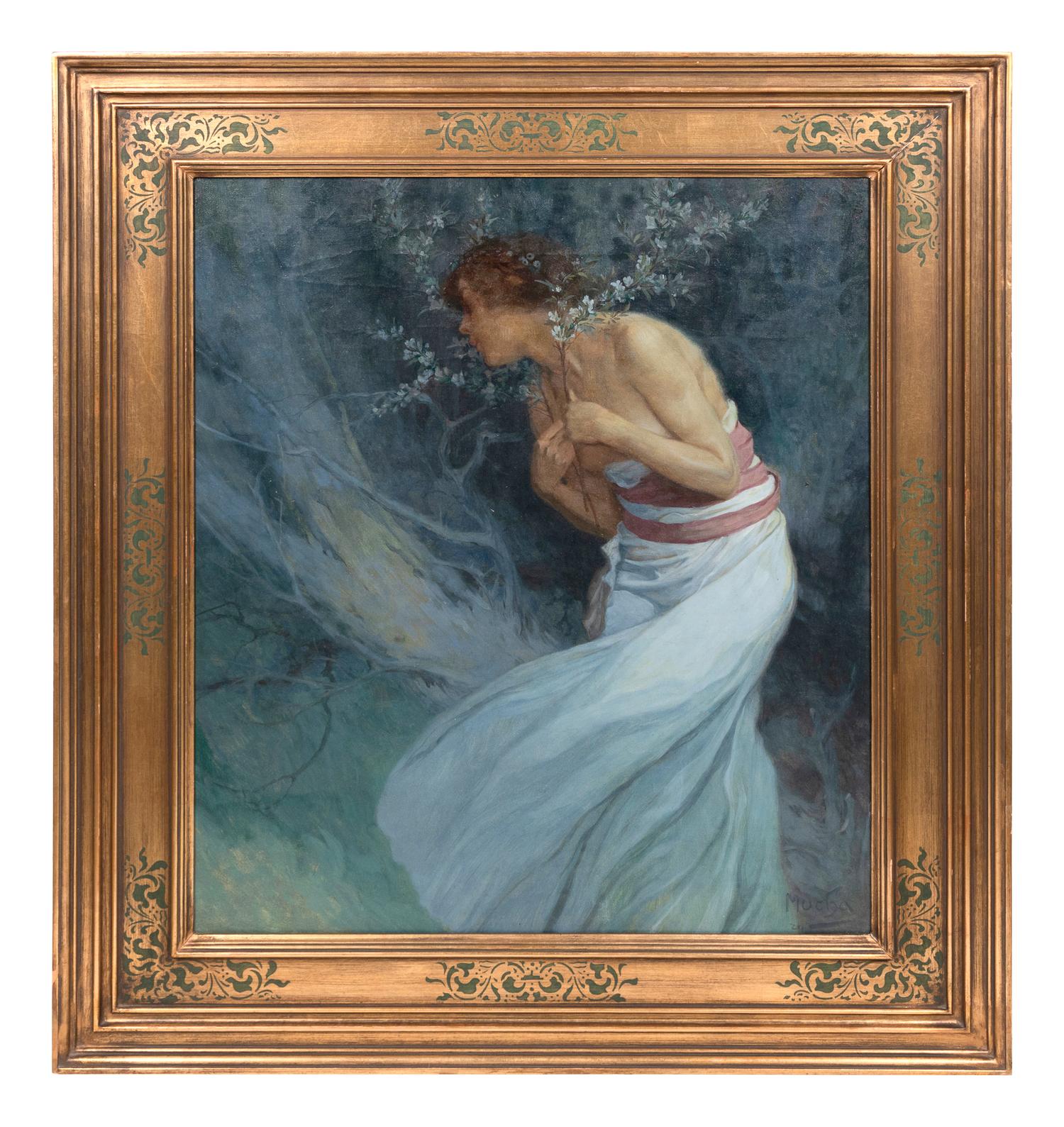 Woman with Flowering Branches