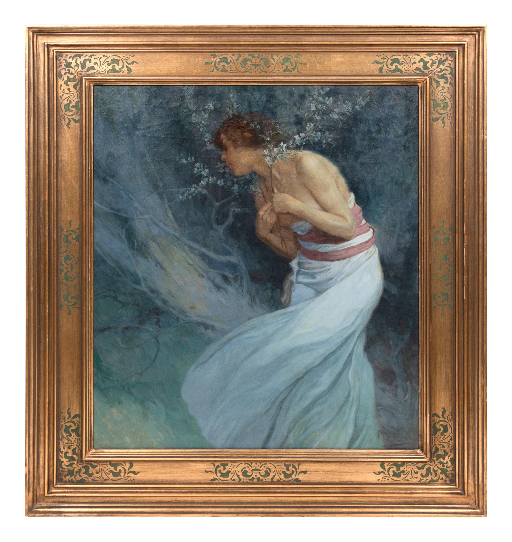 Woman with Flowering Branches
