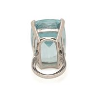 WHITE GOLD AND QUARTZ RING