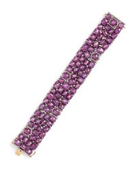 RUBY AND DIAMOND BRACELET