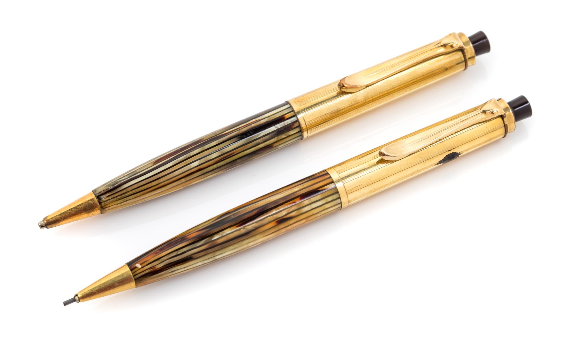 A Pair of Vintage Pelikan Mechanican Pencils Length 5 inches.