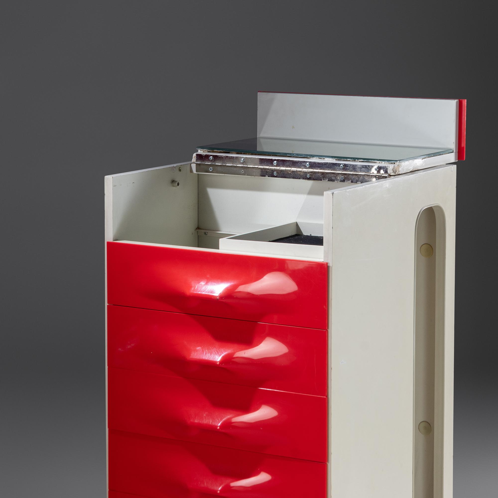 'DF 2000' Bar Cabinet Compagnie d'Esthetique Industrielle (C.E.I.), France