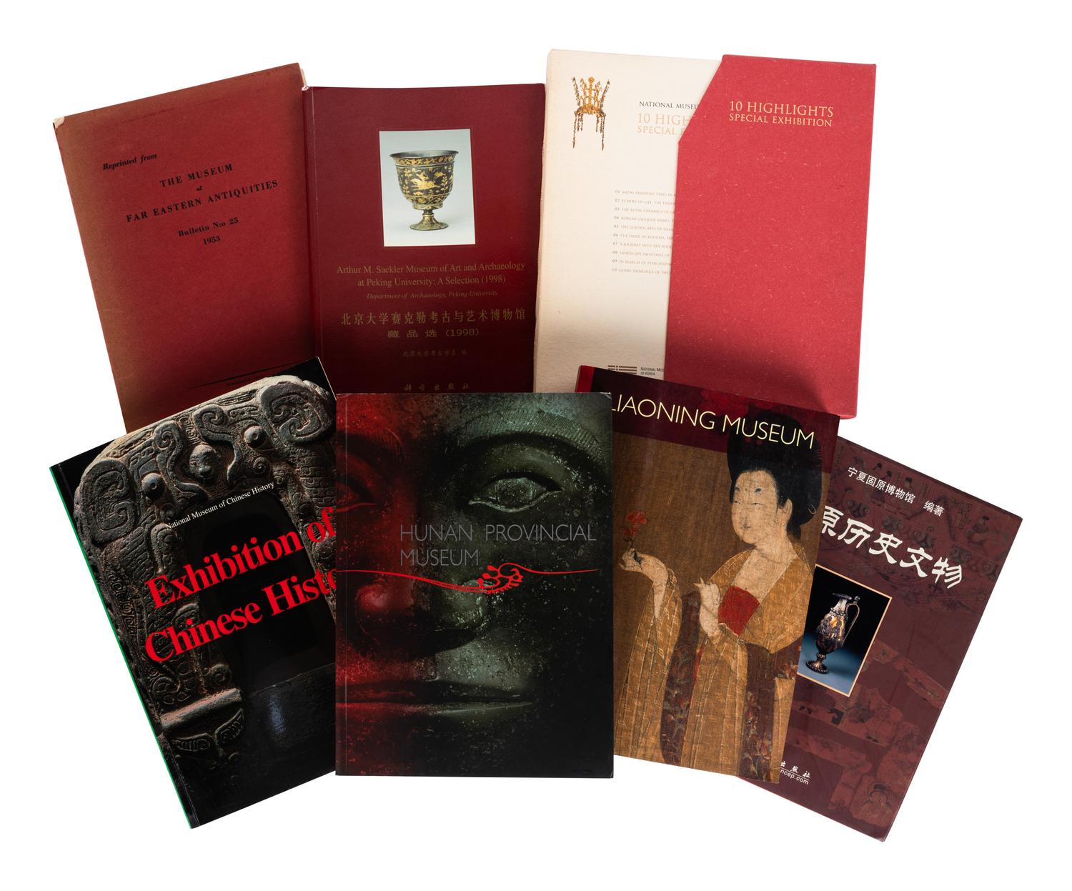 [MUSEUMS] A group of reference works about Chinese Art in Museum Collections, comprising: