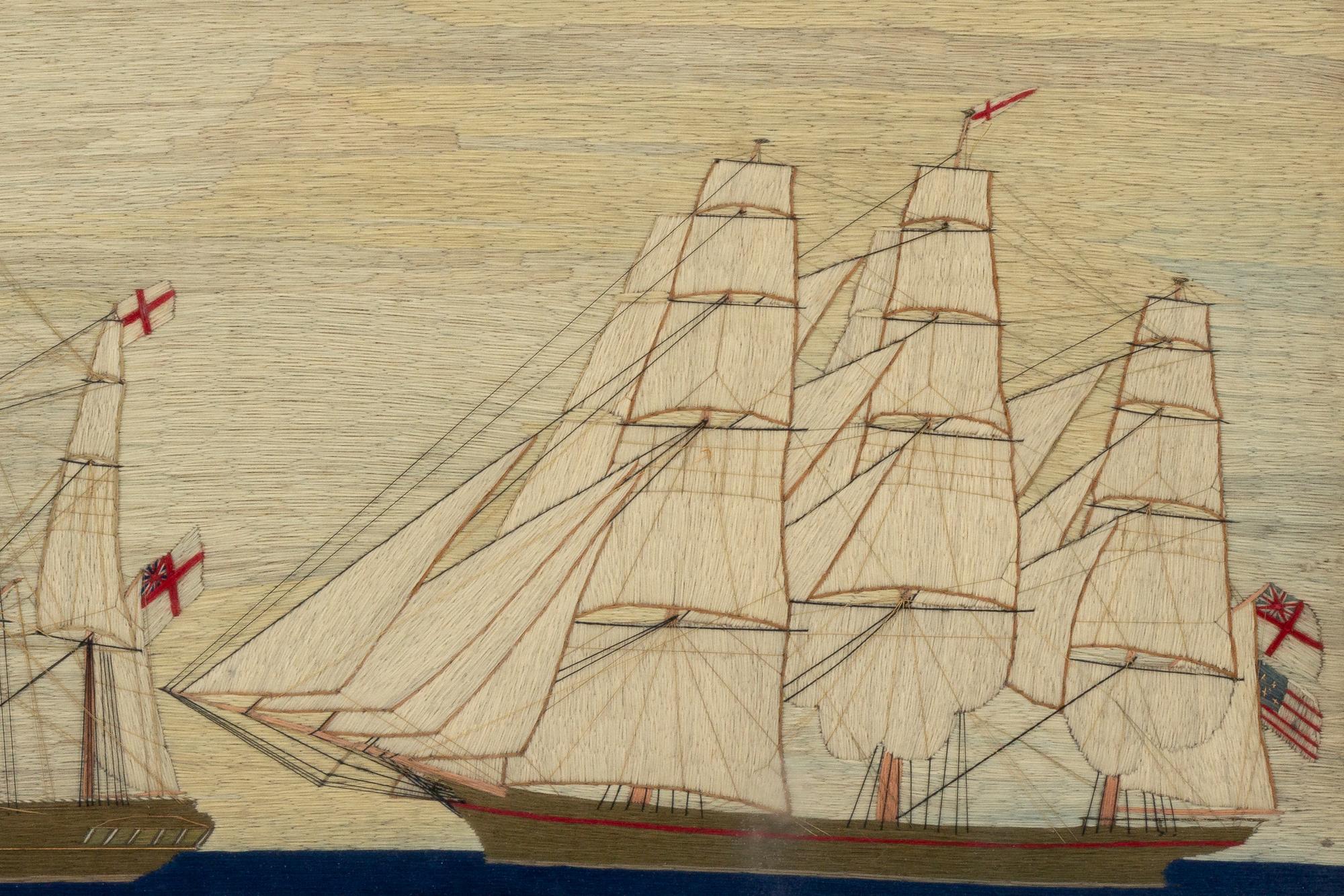 An English Sailor's Needlework "Woolie"