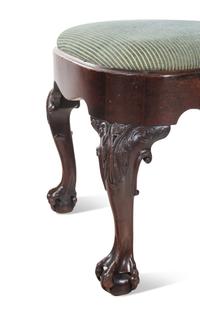 A Pair of George II Walnut Side Chairs