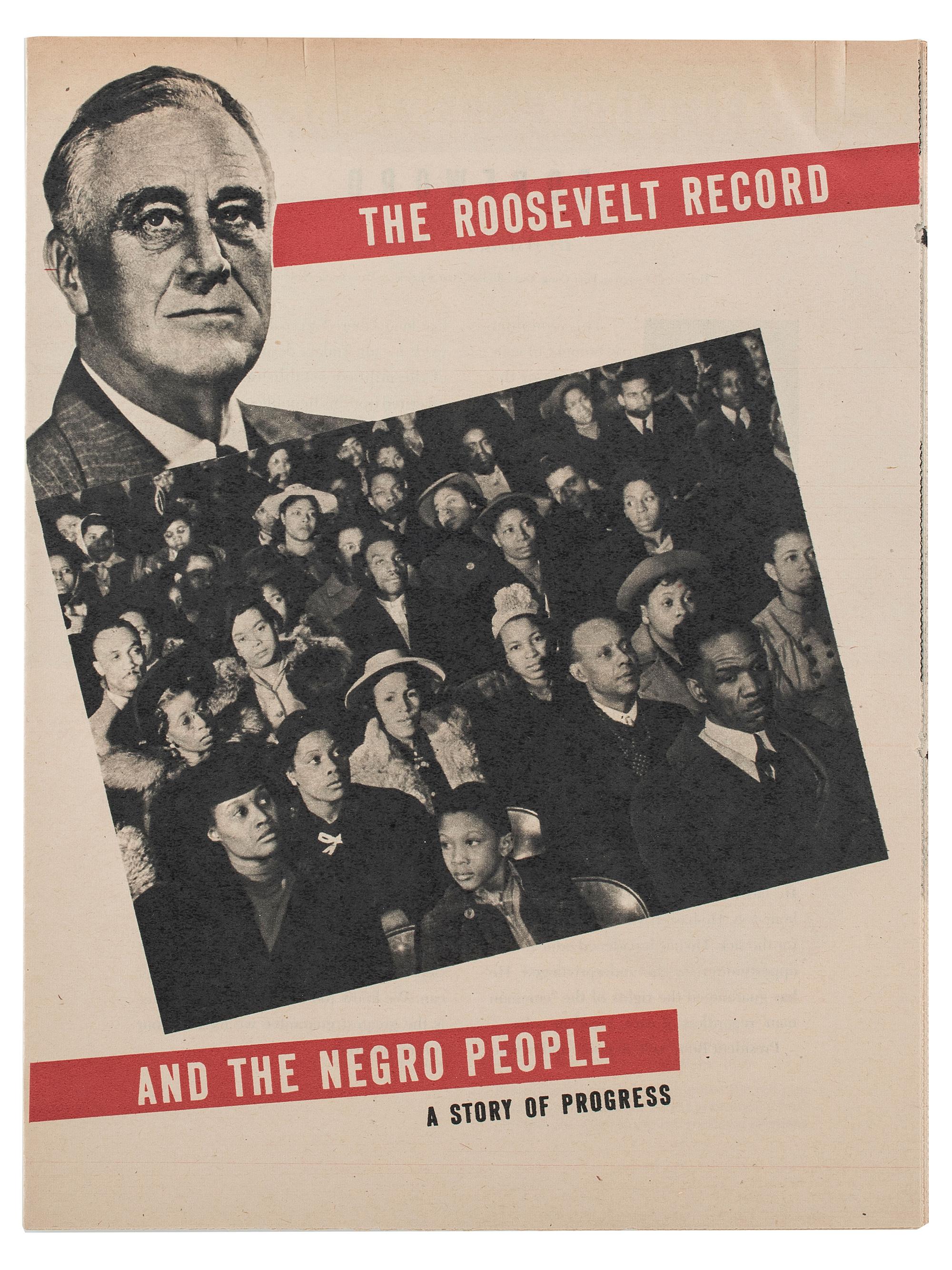 [CIVIL RIGHTS]. A group of ephemera from the early Civil Rights era, especially politics, comprising: