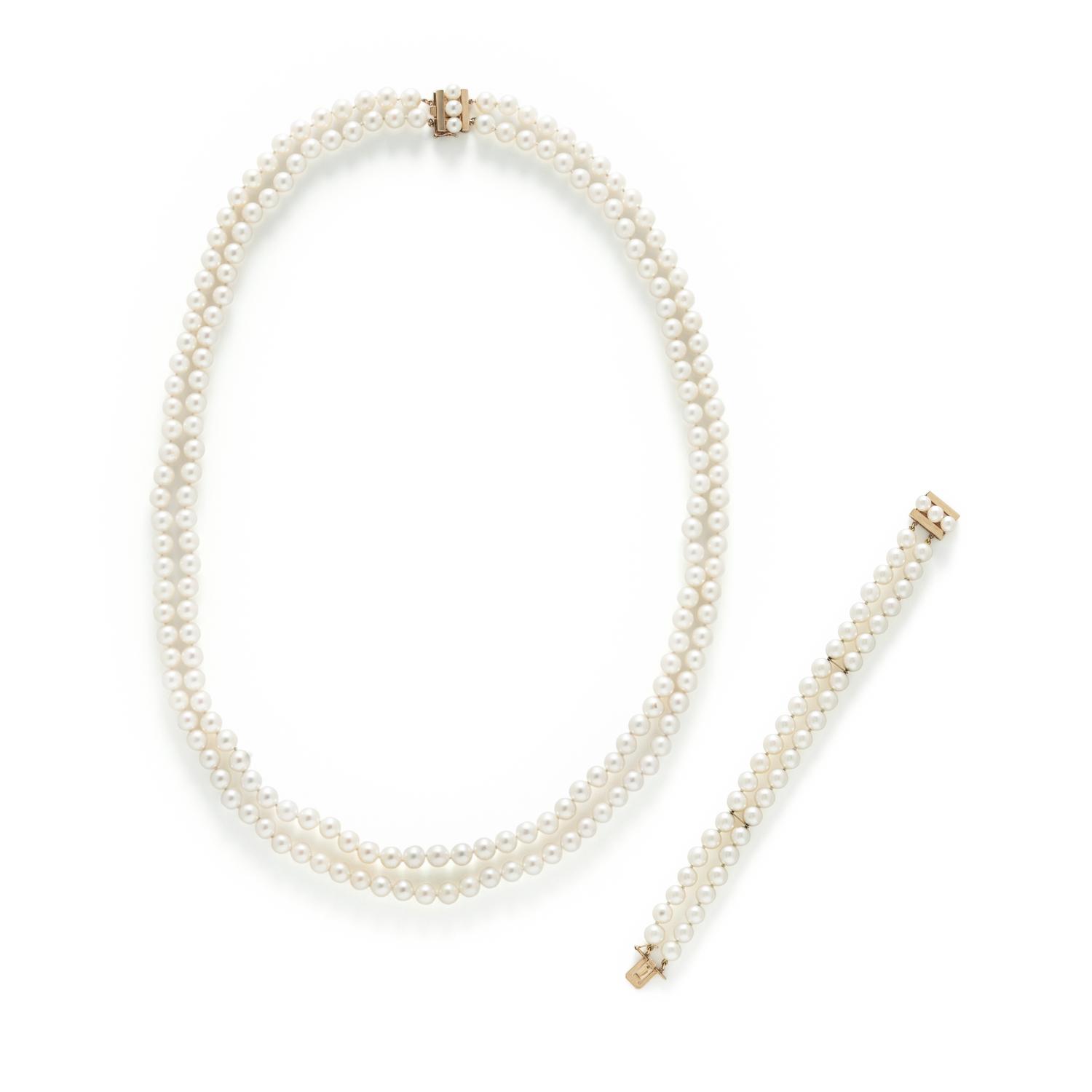 CULTURED PEARL CONVERTIBLE SET