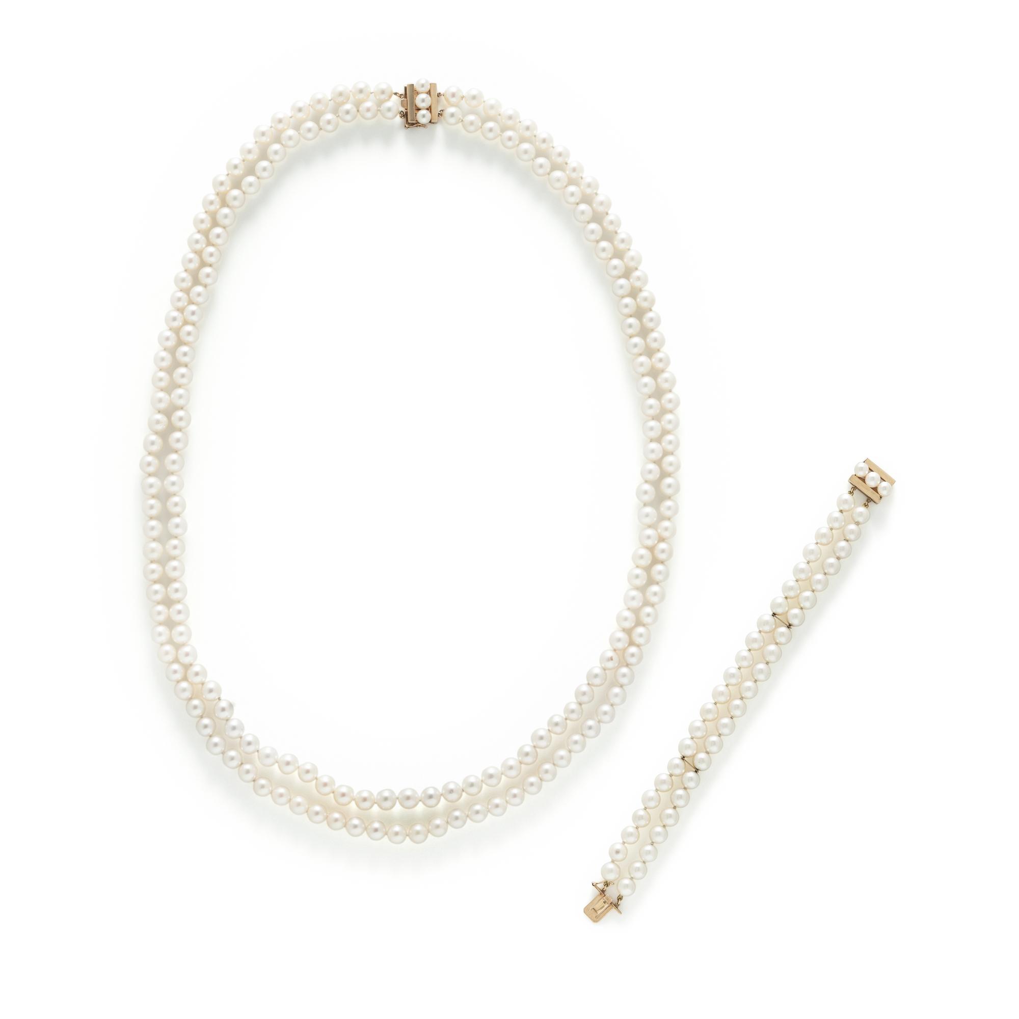 CULTURED PEARL CONVERTIBLE SET