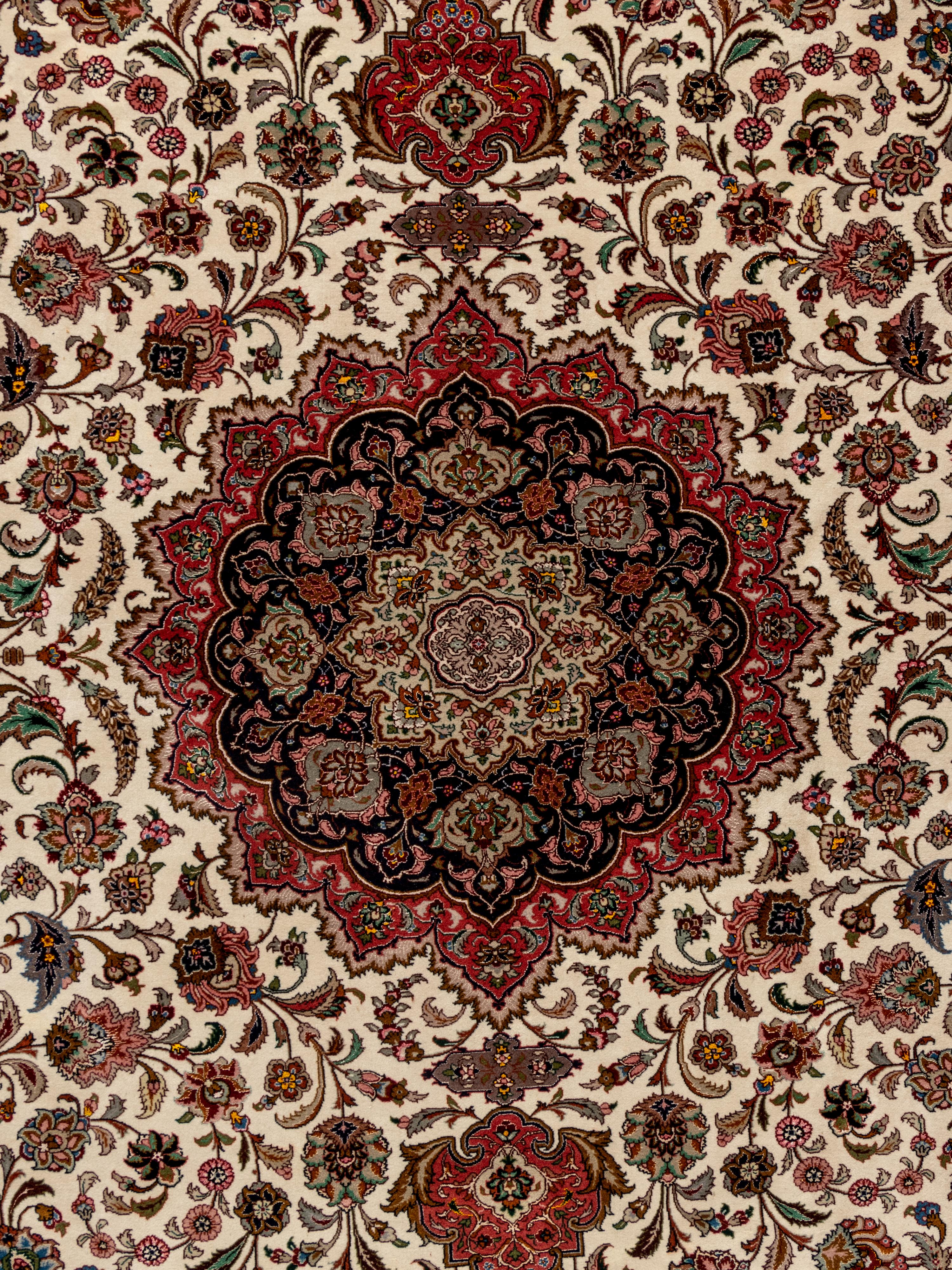 A Tabriz Wool Rug