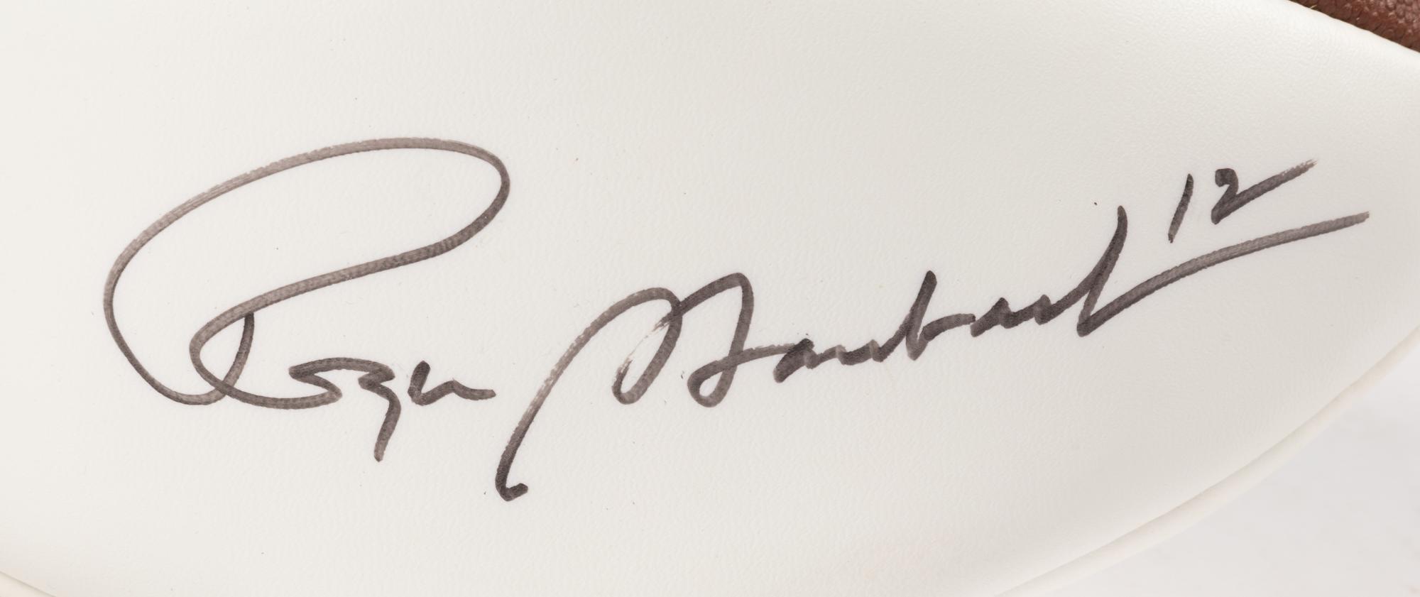A Roger Staubach Signed Autograph Football (Beckett Authentication Services Certified),