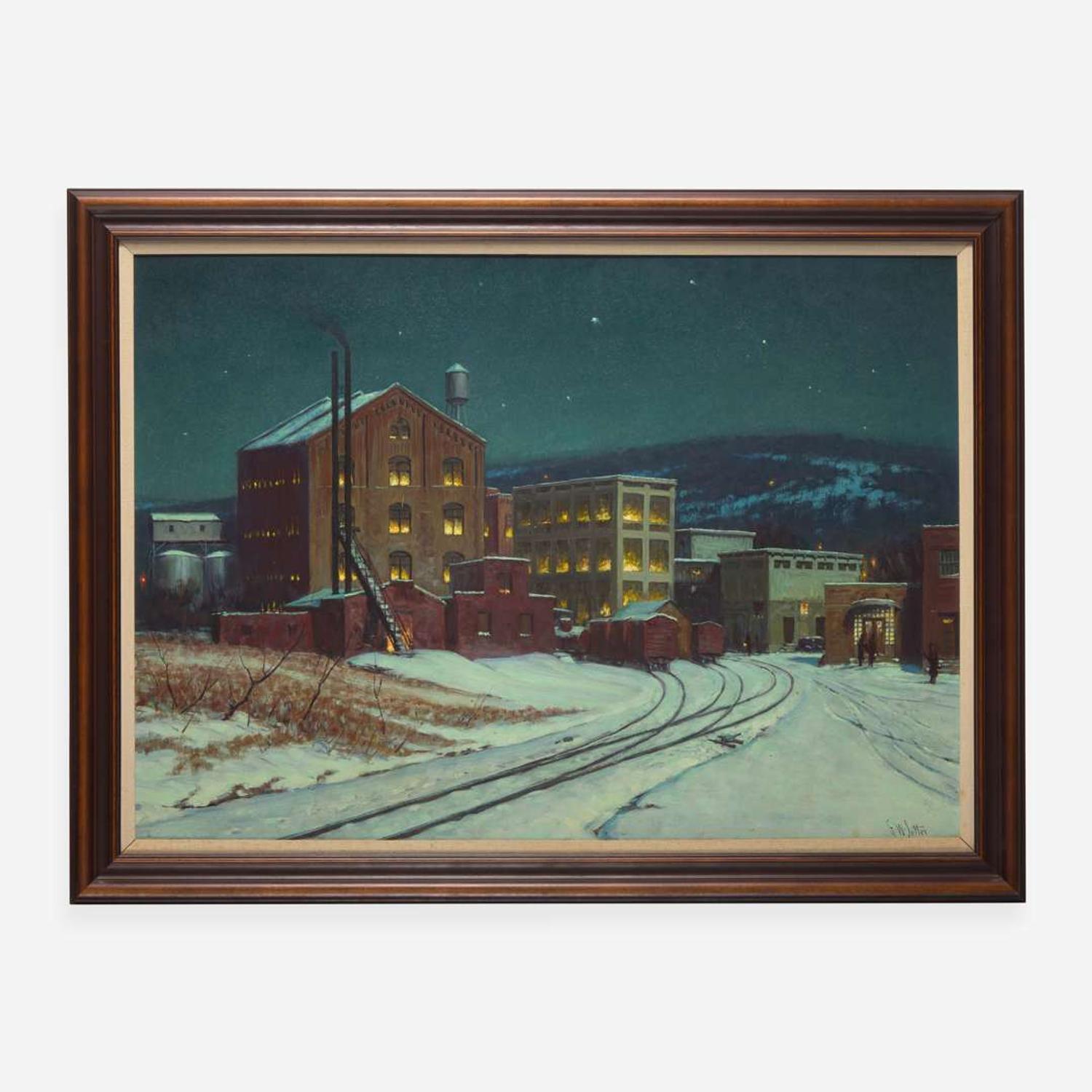 George William Sotter (American, 1879–1953) Miner Hillard Milling Company, Miners Mills, PA