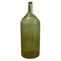 A Glass Wine Bottle 8.5" W x 8.5" D x 25" H — Italy, 20th Century