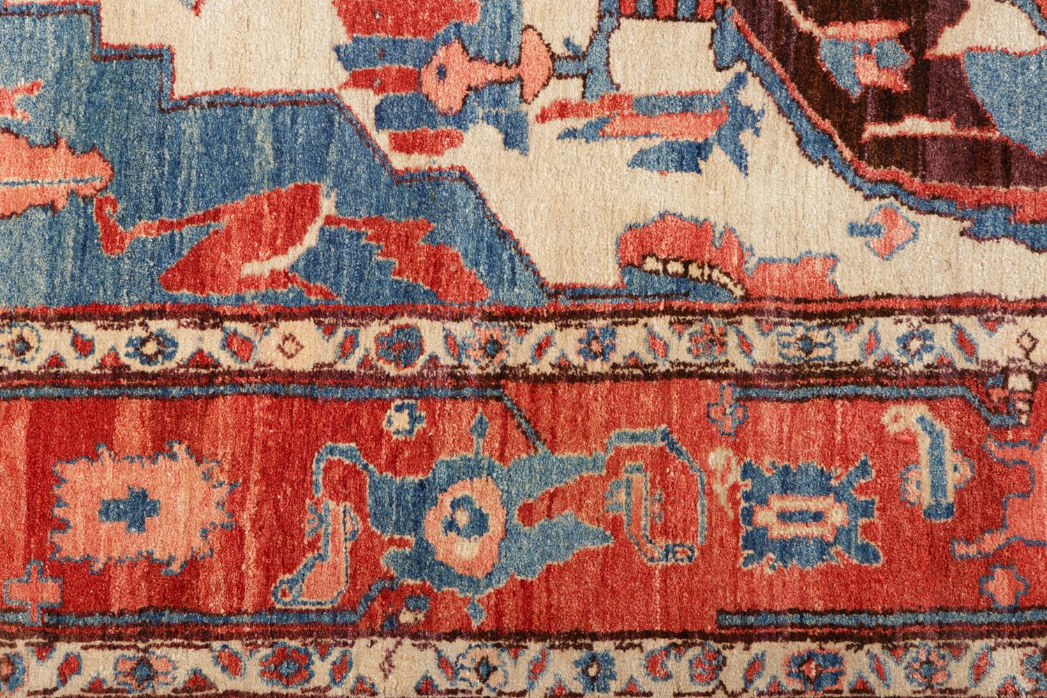 A Heriz Wool Rug