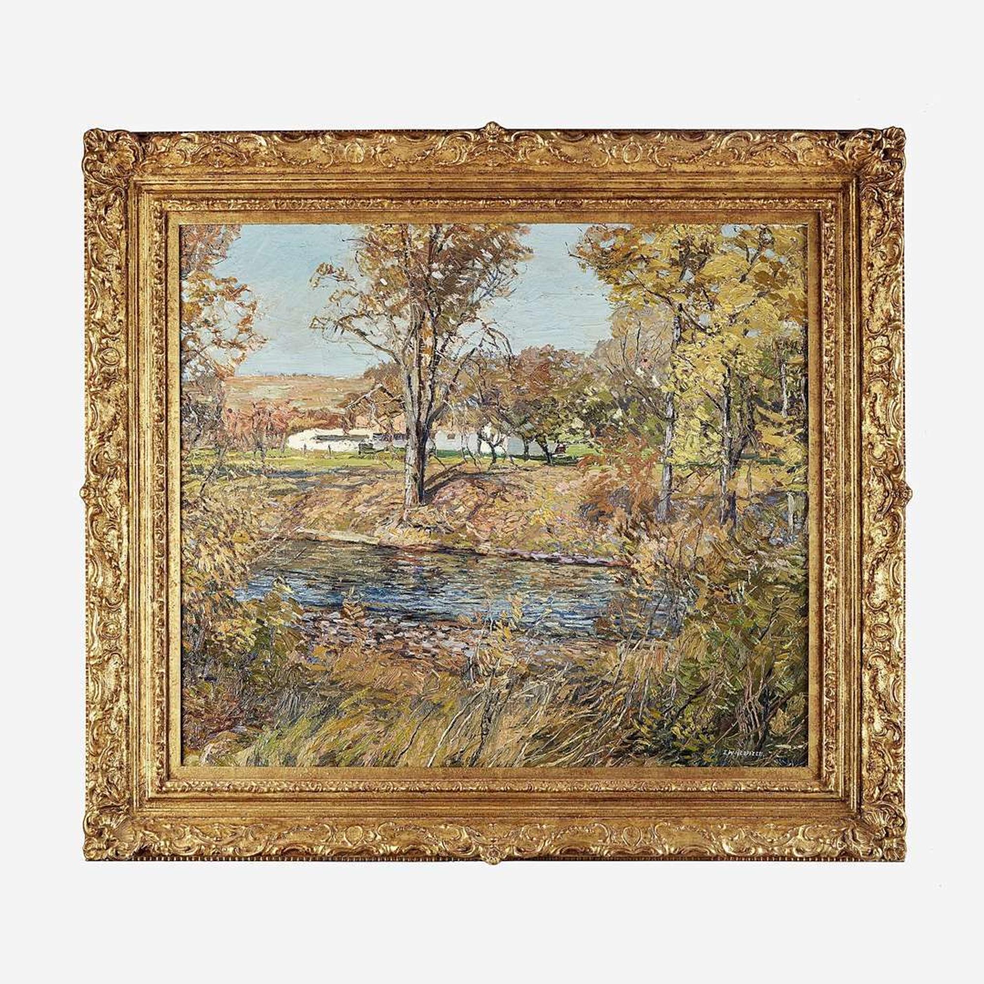 Edward Willis Redfield (American, 1869–1965) Island Farm (The Artist's House)