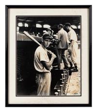 A Ted Williams Signed Autograph Photo Formerly Displayed at Mike Ditka’s Restaurant