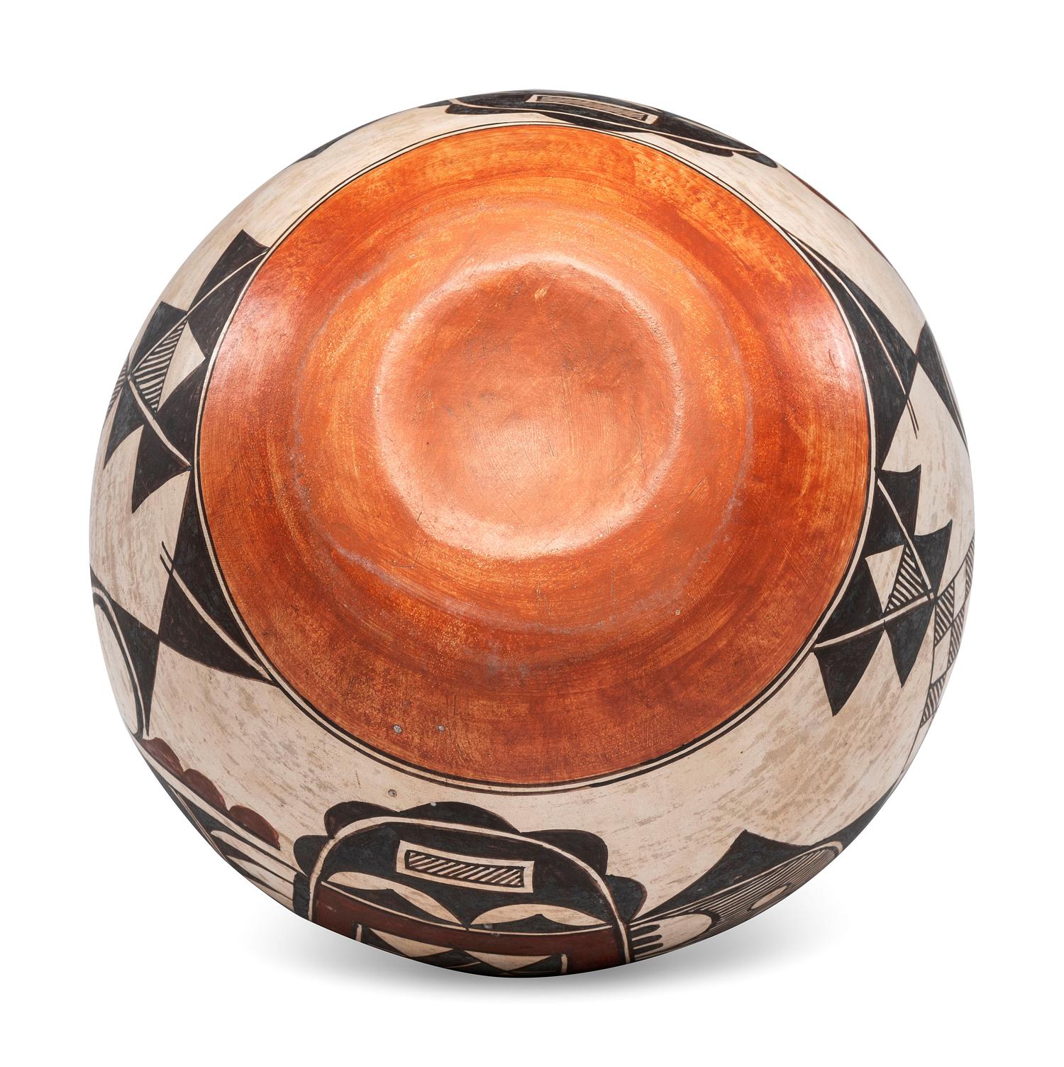 Acoma Polychrome Pottery Jar
