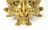A Pair of Louis XVI Style Gilt Metal Eight-Light Candelabrum — 20TH CENTURY