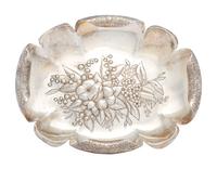 A Victorian Silver Footed Bowl