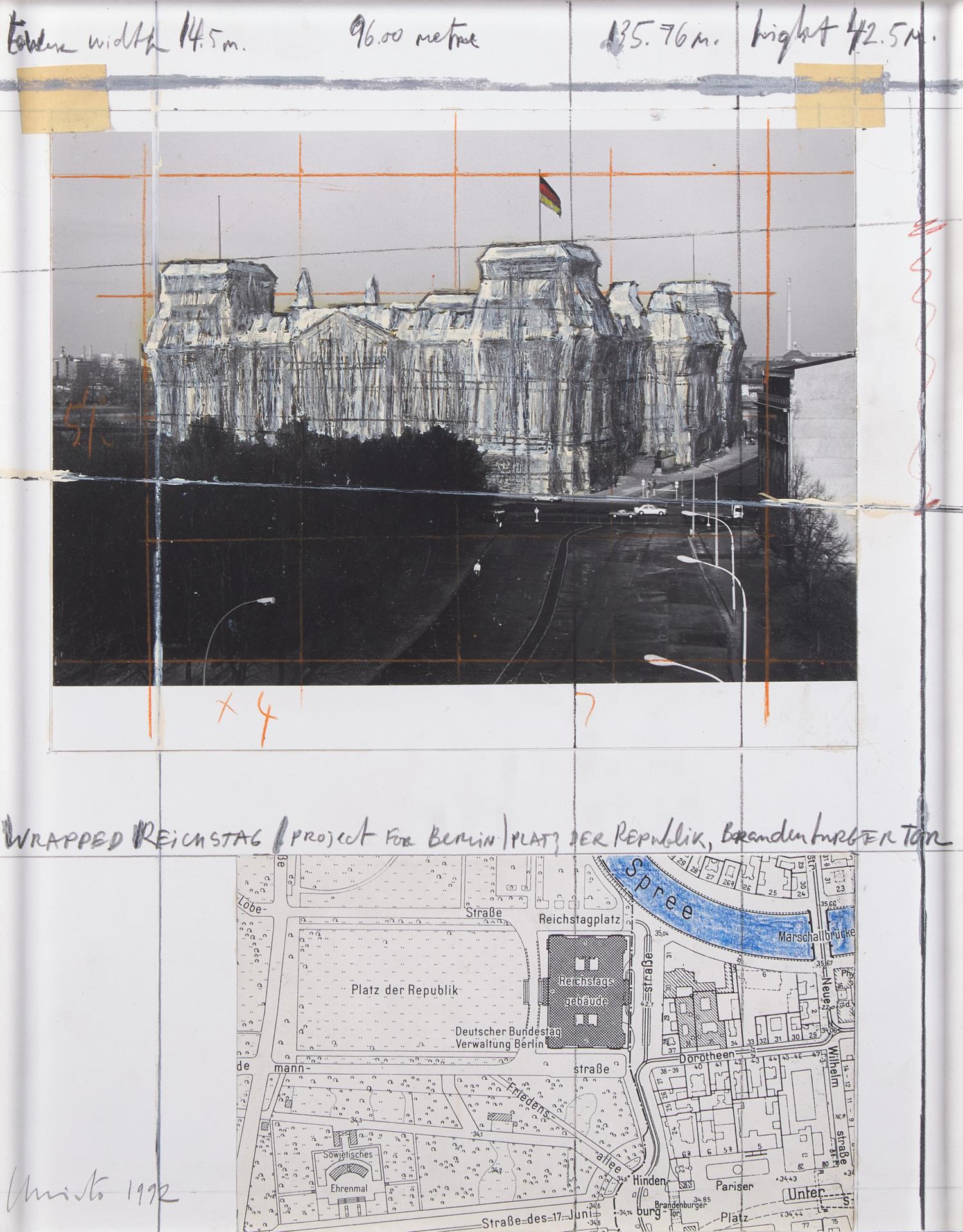 Wrapped Reichstag, 1992